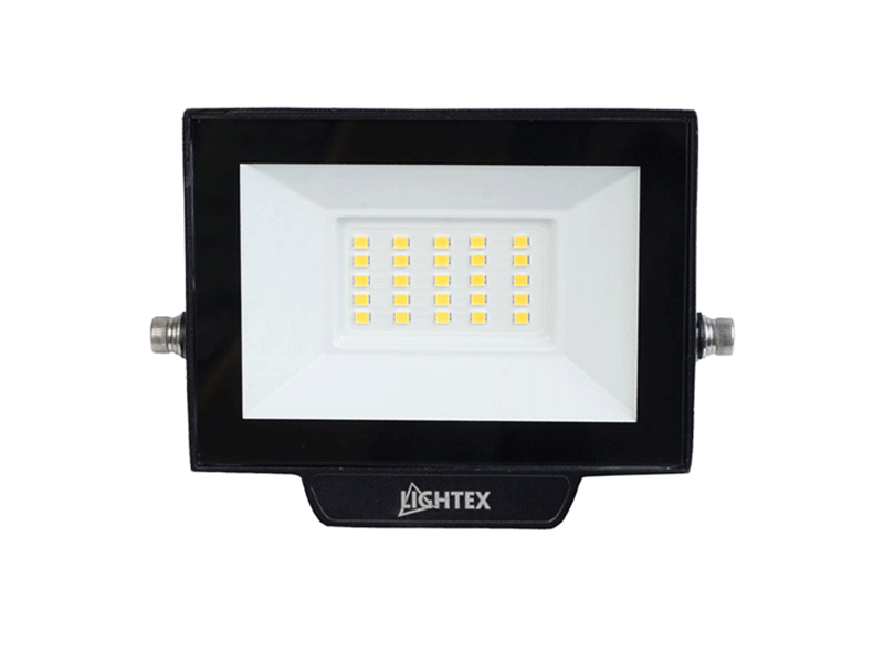 LED прожектор Lightex HERO черен 20W 4000K / 504AL0011414 | Markita.net