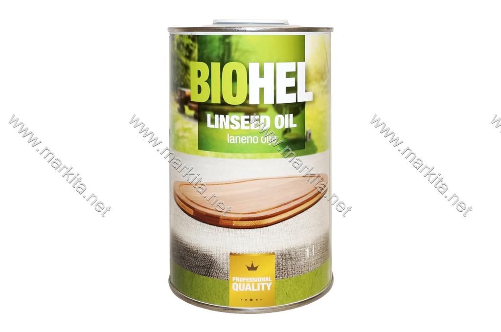 Био масло ленено 1л Biohel Linseed Oil