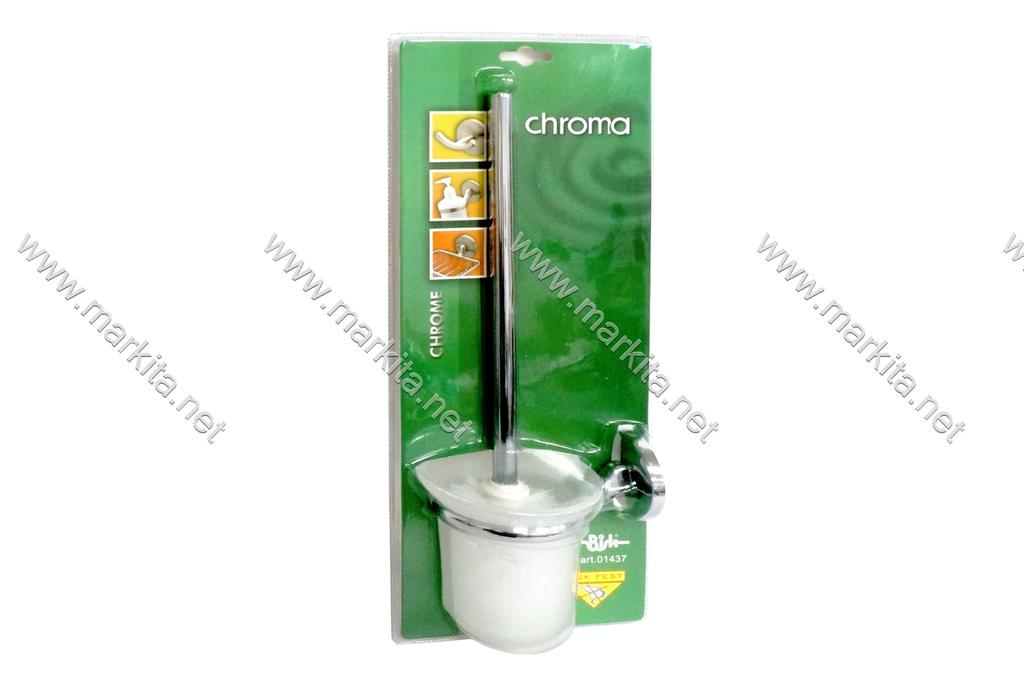 ЧЕТКА ЗА WC хром Chroma BF 01437