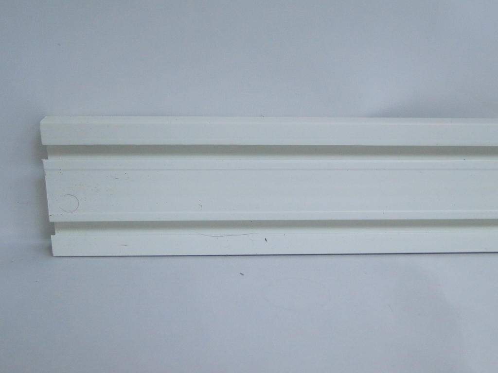 КОРНИЗНА ШИНА PVC ДВОЙНА 2м