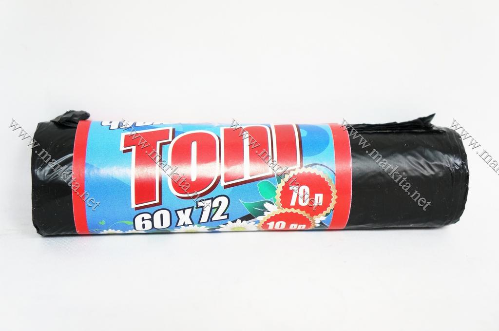 Торби за смет 70л/10бр Тони