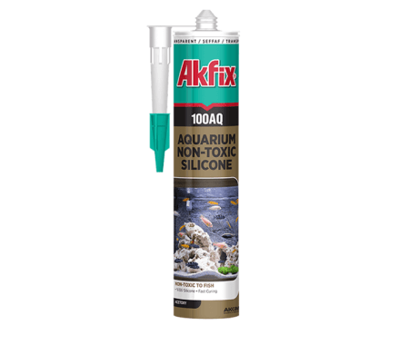 Силикон за аквариуми безцветен 100AQ Akfix 310мл