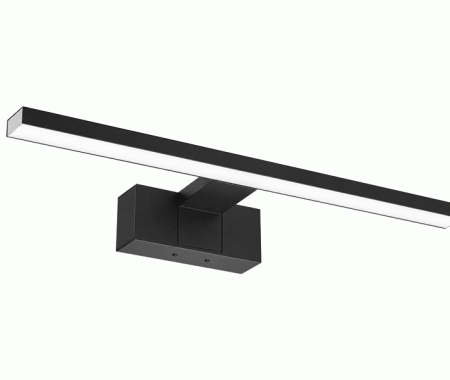Лампа LED за огледало ELIF 3в1 6W черна 2080 Lightex