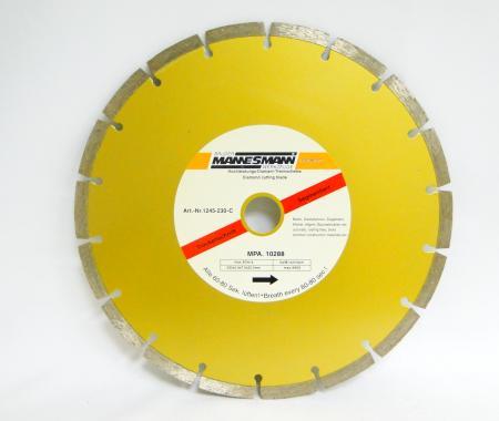 ДИСК ДИАМАНТЕН БЕТОН 230мм/сегм./ МАНЕСМАН