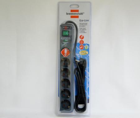 РАЗКЛОНИТЕЛ 6ца Eco line 1.5м КАБЕЛ И ЗАЩИТА